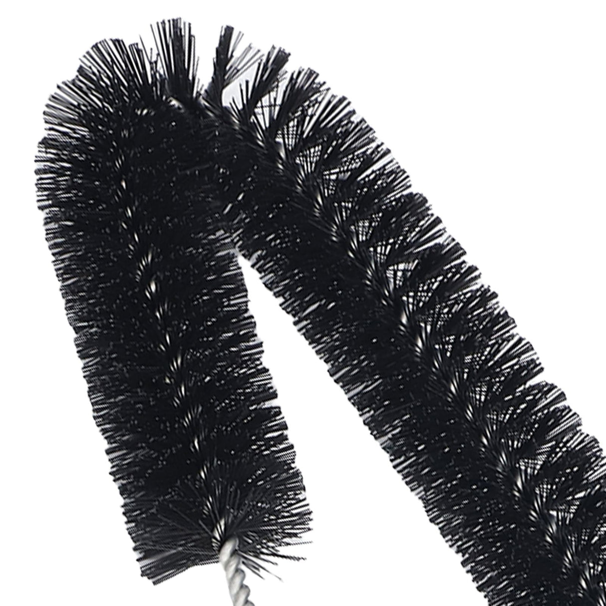 Stainless Steel Dryer Vent Cleaner Brush Multifunctional Bendable Pipe Cleaning Brush with Wood Handle for Home