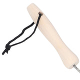 Stainless Steel Dryer Vent Cleaner Brush Multifunctional Bendable Pipe Cleaning Brush with Wood Handle for Home
