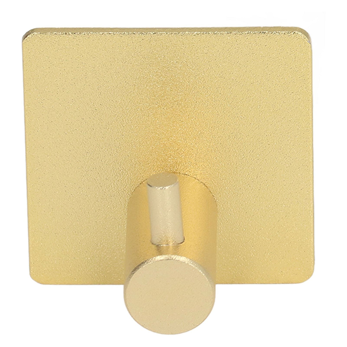 4pcs Towel Hook Aluminum Rustproof Waterproof Heavy Duty Adhesive Wall Hook for Hanging Coat Hat Towel Robe Golden