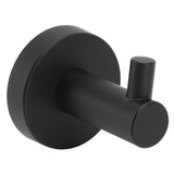 Stainless Steel Round Hook Wall Mount Towel Robe Coat Hook Utility Shower Towel Hanger for Bathroom Kitchen Home Hotel - Side View