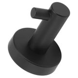 Stainless Steel Round Hook Wall Mount Towel Robe Coat Hook Utility Shower Towel Hanger for Bathroom Kitchen Home Hotel - Low Angle