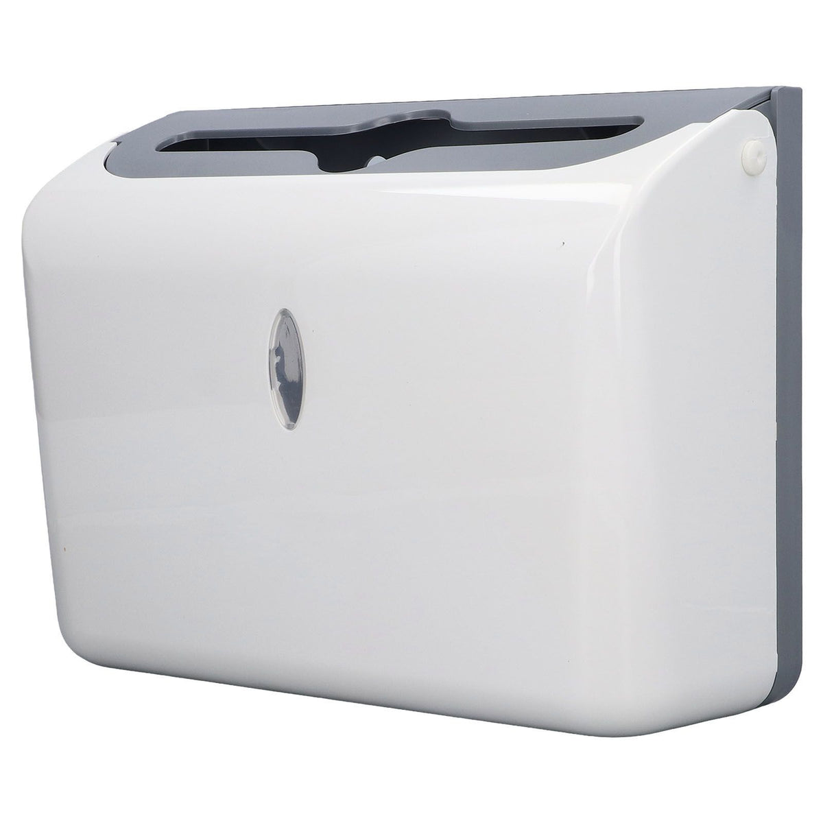 Paper Towel Dispenser Wall Mounted Safe Sturdy ABS Glossy Corner Bathroom Paper Towel Holder for Bathroom Toilet