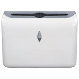 Paper Towel Dispenser Wall Mounted Safe Sturdy ABS Glossy Corner Bathroom Paper Towel Holder for Bathroom Toilet