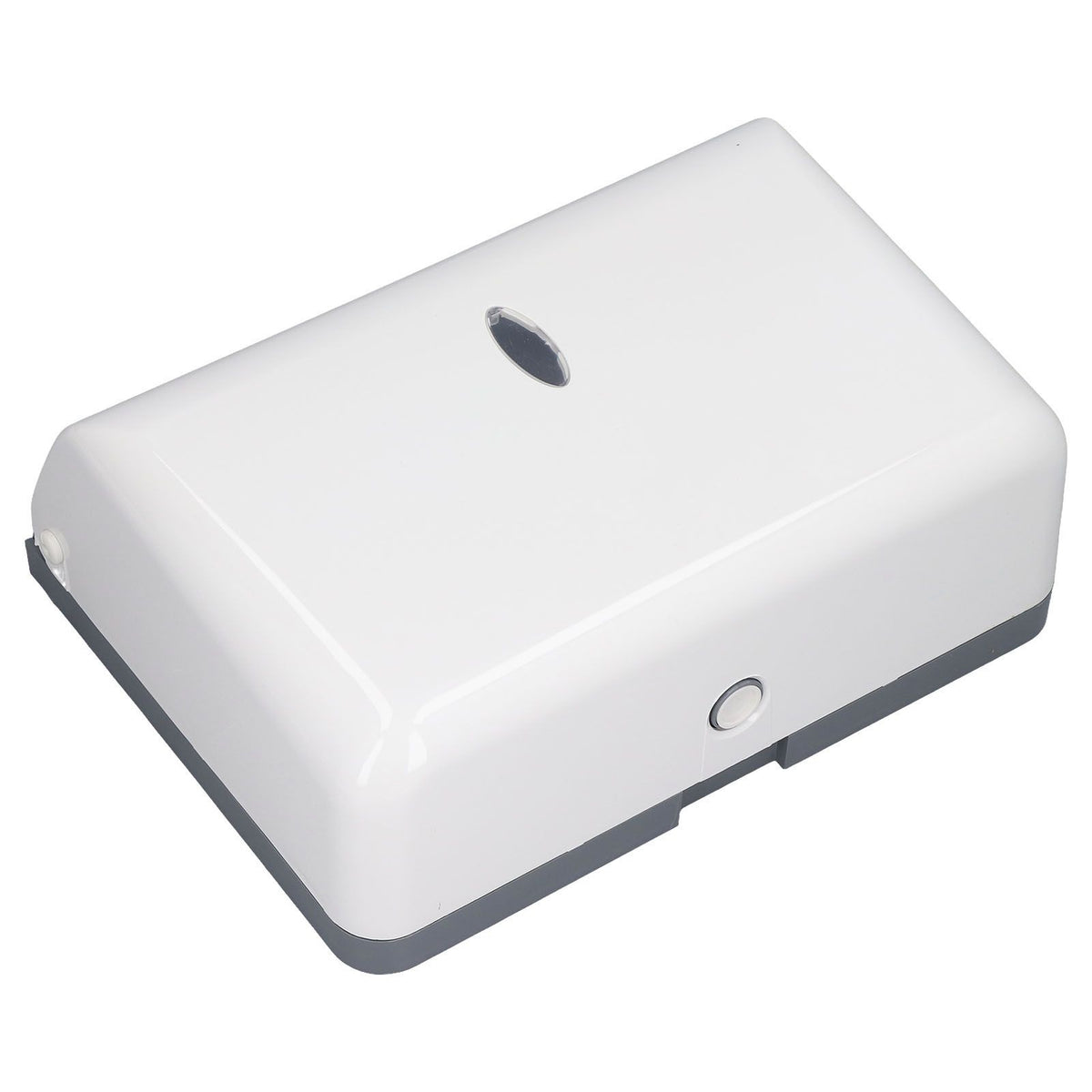Paper Towel Dispenser Wall Mounted Safe Sturdy ABS Glossy Corner Bathroom Paper Towel Holder for Bathroom Toilet