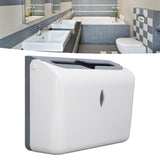 Paper Towel Dispenser Wall Mounted Safe Sturdy ABS Glossy Corner Bathroom Paper Towel Holder for Bathroom Toilet - Extra Image