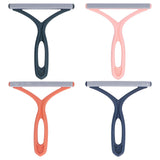4pcs Double Sided Lint Remover Portable Fluff Shaver Carpet Cleaning Scraper for Home Clothing