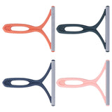 4pcs Double Sided Lint Remover Portable Fluff Shaver Carpet Cleaning Scraper for Home Clothing - Side View