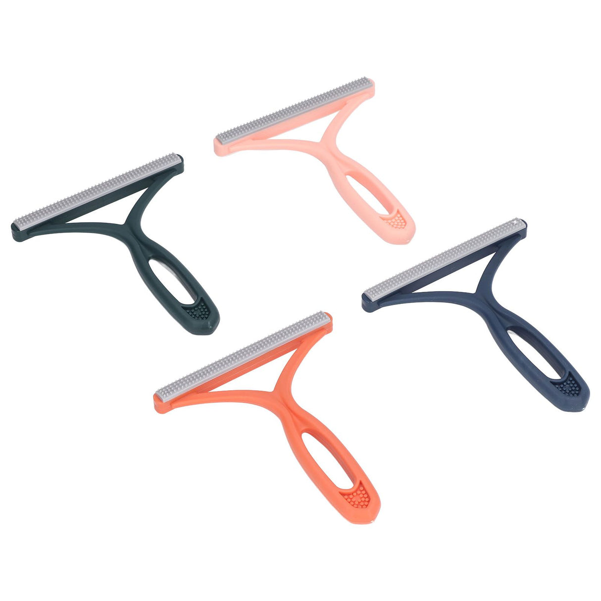 4pcs Double Sided Lint Remover Portable Fluff Shaver Carpet Cleaning Scraper for Home Clothing