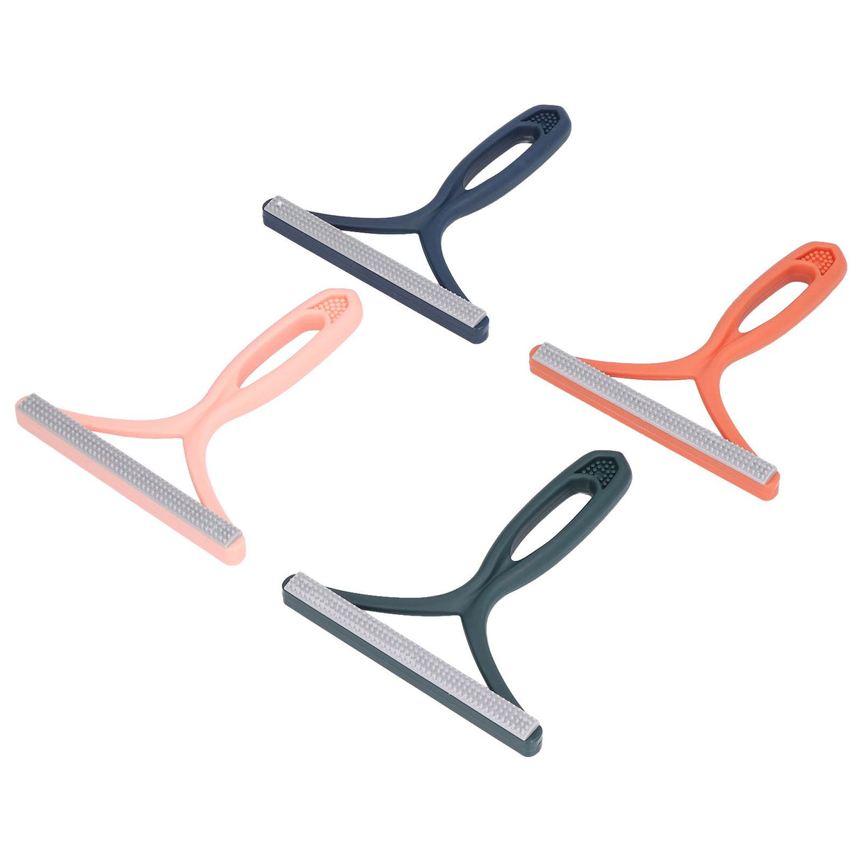 4pcs Double Sided Lint Remover Portable Fluff Shaver Carpet Cleaning Scraper for Home Clothing