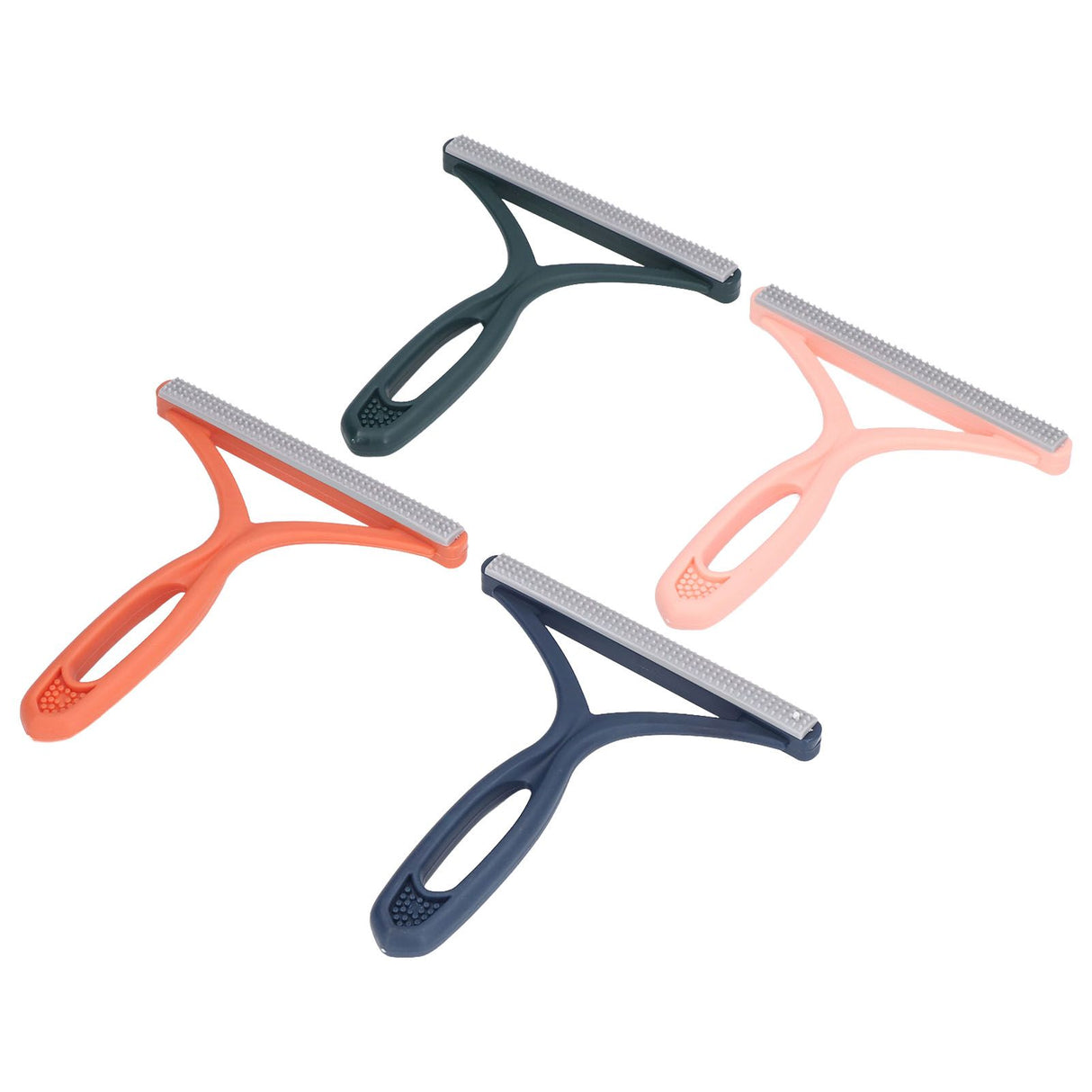 4pcs Double Sided Lint Remover Portable Fluff Shaver Carpet Cleaning Scraper for Home Clothing