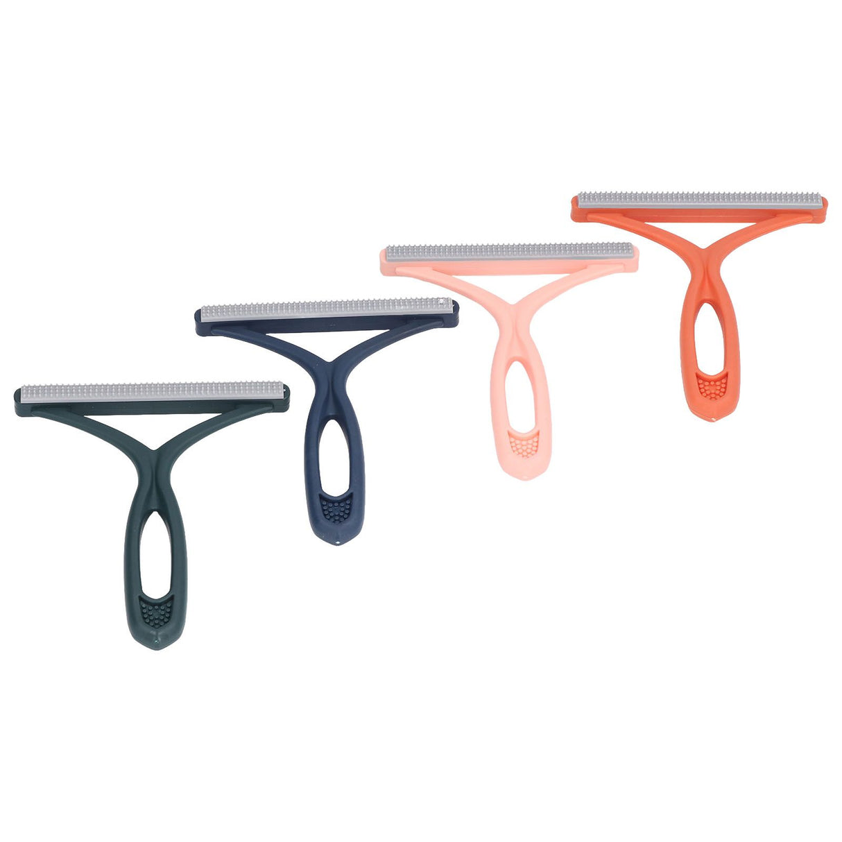 4pcs Double Sided Lint Remover Portable Fluff Shaver Carpet Cleaning Scraper for Home Clothing