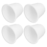 4Pcs 5 Inch Heavy Duty Round Furniture Bed Risers Lifter with Anti Slip Top for Table Chair Desk Sofa - Extra Image