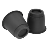 4 Pcs Plastic Furniture Risers 5 Inch Heavy Duty Stackable Circle Bed Lifter for Bed Chair Table Sofa Black