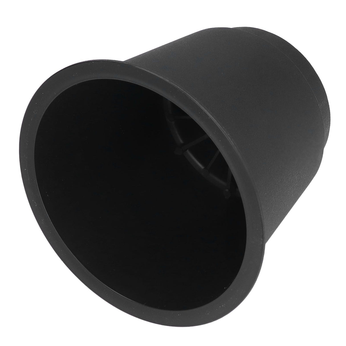 4 Pcs Plastic Furniture Risers 5 Inch Heavy Duty Stackable Circle Bed Lifter for Bed Chair Table Sofa Black