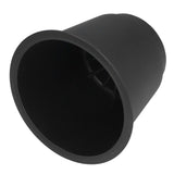 4 Pcs Plastic Furniture Risers 5 Inch Heavy Duty Stackable Circle Bed Lifter for Bed Chair Table Sofa Black