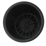 4 Pcs Plastic Furniture Risers 5 Inch Heavy Duty Stackable Circle Bed Lifter for Bed Chair Table Sofa Black - Extra Image