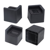 4pcs Bed Risers Corner Fixed Casters Increasing Height 2200 Lb Load Bearing Plastic Furniture Leg Risers for Home