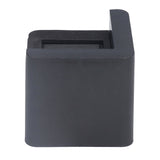 4pcs Bed Risers Corner Fixed Casters Increasing Height 2200 Lb Load Bearing Plastic Furniture Leg Risers for Home