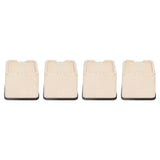 4Pcs Bed Risers Plastic Anti Vibration Pads Furniture Risers for Washing Machine Cabinet Sofa