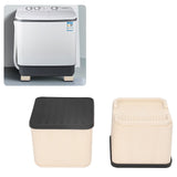 4Pcs Bed Risers Plastic Anti Vibration Pads Furniture Risers for Washing Machine Cabinet Sofa - Extra Image