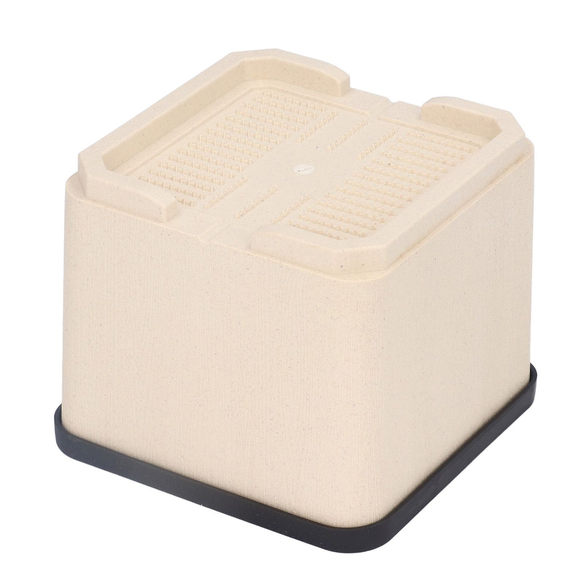 4Pcs Bed Risers Plastic Anti Vibration Pads Furniture Risers for Washing Machine Cabinet Sofa
