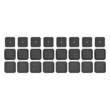 8 Set Full Covered Bed Risers Anti Slip Stackable Furniture Risers for Cabinet Washing Machine Base Tables Chairs - Side View