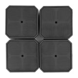 8 Set Full Covered Bed Risers Anti Slip Stackable Furniture Risers for Cabinet Washing Machine Base Tables Chairs