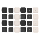 8 Set Full Covered Bed Risers Shockproof Stackable Furniture Risers for Refrigerator Washing Machine Base Tables Chairs - Rear View