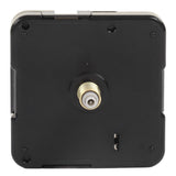 Clock Repairing Replacement Kit with Walnut Wood Hands and Quartz Movement Parts for Watch DIY - 45-Degree Angle