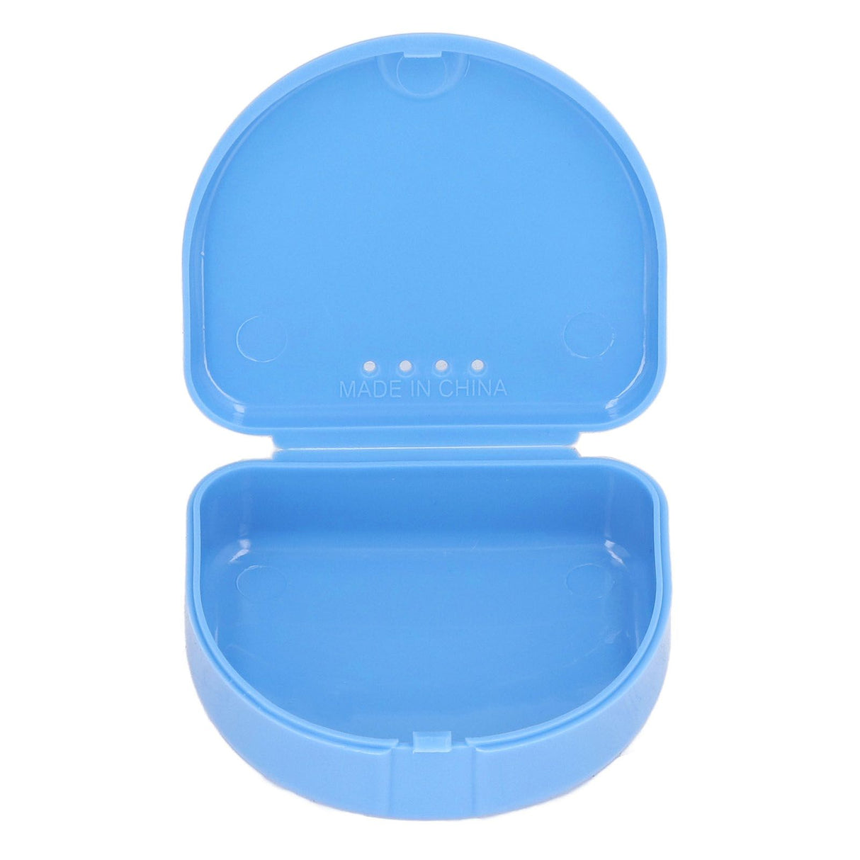 12 Pcs Denture Box Plastic Tooth Dental Orthodontic Retainer Compact Storage Case