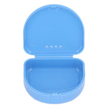 12 Pcs Denture Box Plastic Tooth Dental Orthodontic Retainer Compact Storage Case