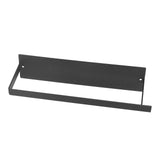 Washing Machine Hanger Holder Wall Mounted Magnetic Suction Thickened Panel Wall Towel Rack for Bathroom Wash Machine Black