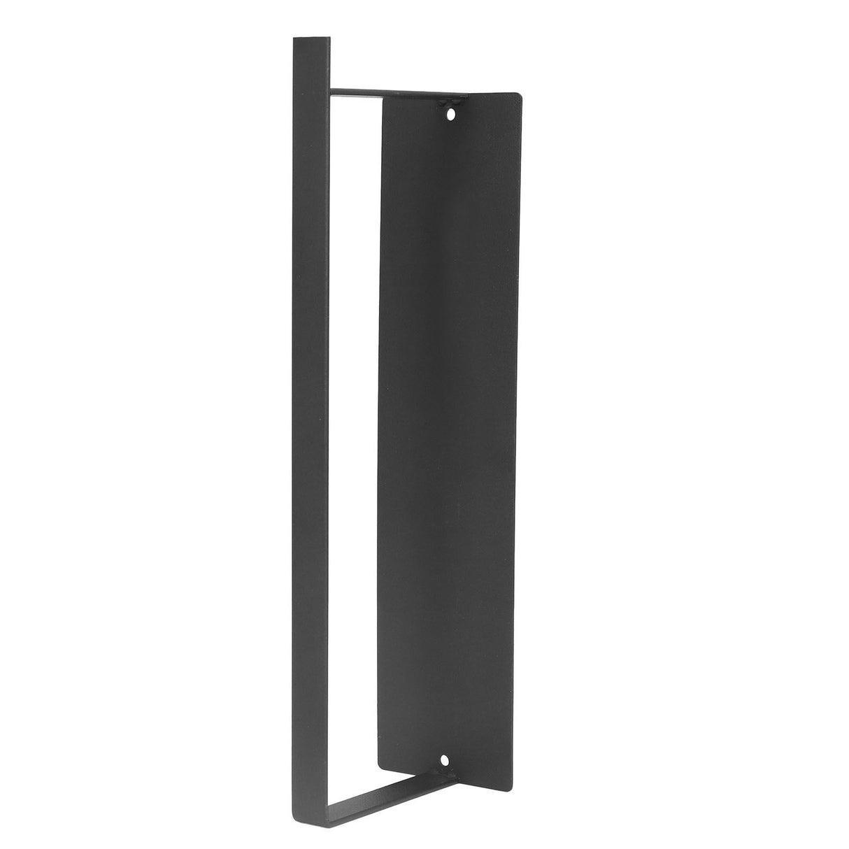 Washing Machine Hanger Holder Wall Mounted Magnetic Suction Thickened Panel Wall Towel Rack for Bathroom Wash Machine Black