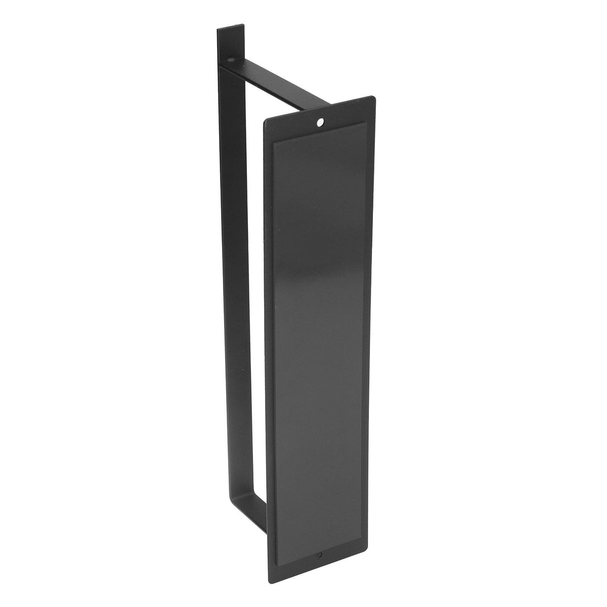 Washing Machine Hanger Holder Wall Mounted Magnetic Suction Thickened Panel Wall Towel Rack for Bathroom Wash Machine Black