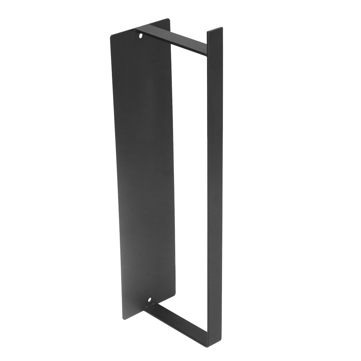 Washing Machine Hanger Holder Wall Mounted Magnetic Suction Thickened Panel Wall Towel Rack for Bathroom Wash Machine Black