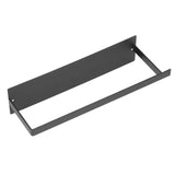 Washing Machine Hanger Holder Wall Mounted Magnetic Suction Thickened Panel Wall Towel Rack for Bathroom Wash Machine Black - Extra Image