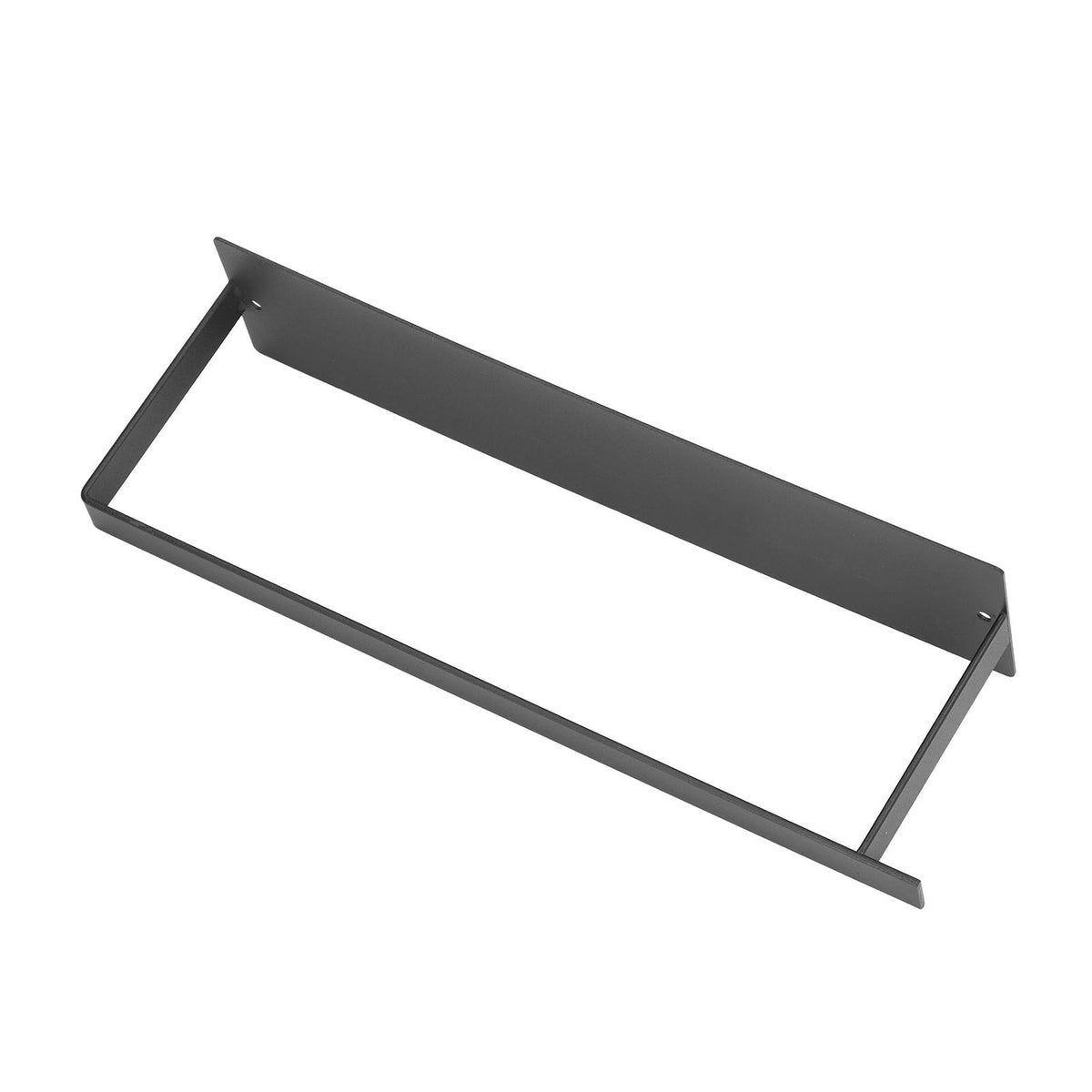 Washing Machine Hanger Holder Wall Mounted Magnetic Suction Thickened Panel Wall Towel Rack for Bathroom Wash Machine Black