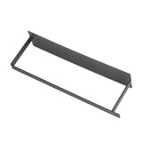 Washing Machine Hanger Holder Wall Mounted Magnetic Suction Thickened Panel Wall Towel Rack for Bathroom Wash Machine Black