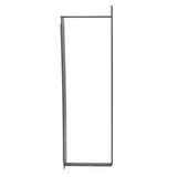 Washing Machine Hanger Holder Wall Mounted Magnetic Suction Thickened Panel Wall Towel Rack for Bathroom Wash Machine Black
