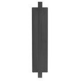 Washing Machine Hanger Holder Wall Mounted Magnetic Suction Thickened Panel Wall Towel Rack for Bathroom Wash Machine Black
