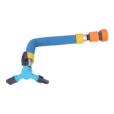 Trampoline Sprinkler Auto Rotate Children Outdoors Plastic Whirling Sprinkler for Summer Gardening Small