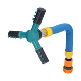 Trampoline Sprinkler Auto Rotate Children Outdoors Plastic Whirling Sprinkler for Summer Gardening Large