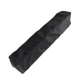 Piano Keyboard Dust Cover Waterproof Breathable Stretchy Black Electric Piano Protective Cover for 61 Keys Digital Piano - Low Angle