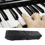 Piano Keyboard Dust Cover Waterproof Breathable Stretchy Black Electric Piano Protective Cover for 61 Keys Digital Piano - Extra Image