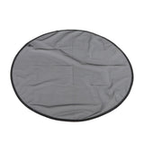 Bucket Mesh Cover Ultra Fine Mesh Drawstring Design Easy Installation Rain Barrel Screen for Bucket Under 80cm Diameter - Side View
