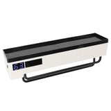 Toothbrush Holder UVC Disinfection 2 in 1 Solar Charging Digital Display Wall Mounted Automatic Toothbrush Sterilizer