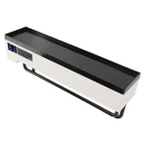 Toothbrush Holder UVC Disinfection 2 in 1 Solar Charging Digital Display Wall Mounted Automatic Toothbrush Sterilizer