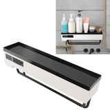 Toothbrush Holder UVC Disinfection 2 in 1 Solar Charging Digital Display Wall Mounted Automatic Toothbrush Sterilizer - Extra Image