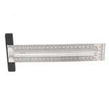 Woodworking Marking T Rulers Positioning Scribing Ruler Gauge Carpenter Measuring Mark Ruler 200mm - Front View