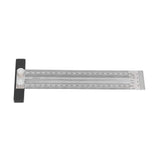 Woodworking Marking T Rulers Positioning Scribing Ruler Gauge Carpenter Measuring Mark Ruler 200mm - Extra Image